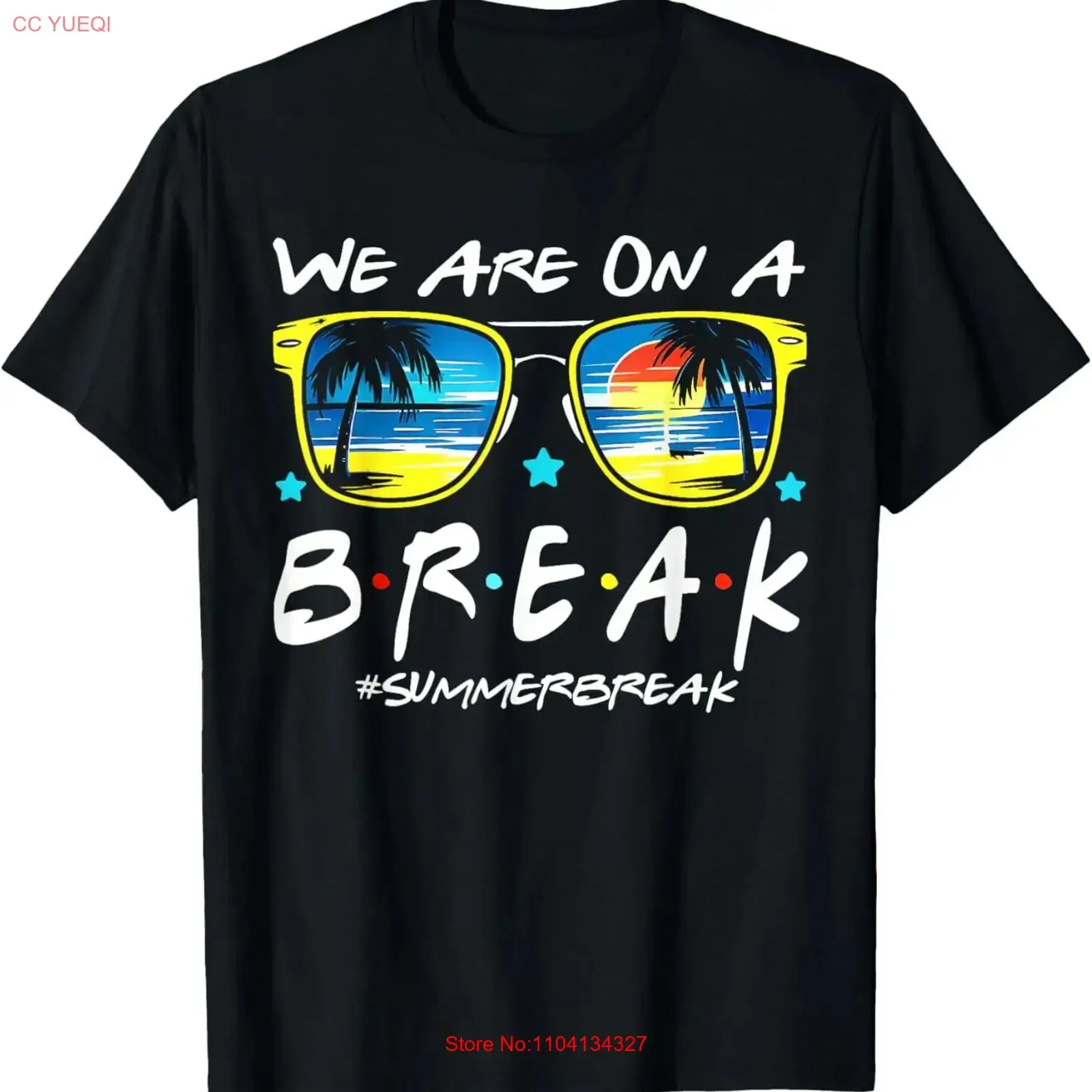 T-shirt d'été « We Are On A Break » pour adultes, tailles S à 4XL, style vintage délavé, graphique, unisexe, vêtements de créateur, élégant et confortable pour homme