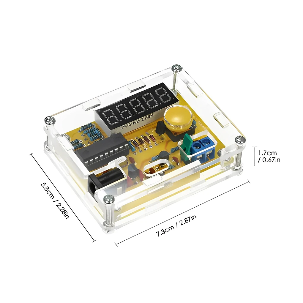 1Hz-50MHz Crystal Oscillator Frequency Counter Tester 5 Digits Display Digital Frequency Counter Module DIY Kits image 4