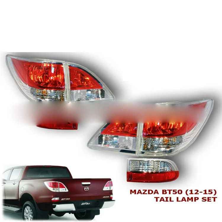 

1pcs car bumper BT-5 tail light for mazda BT5 taillight Taillamp 2012~2015 car accessories for Mazda BT5 fog lamp