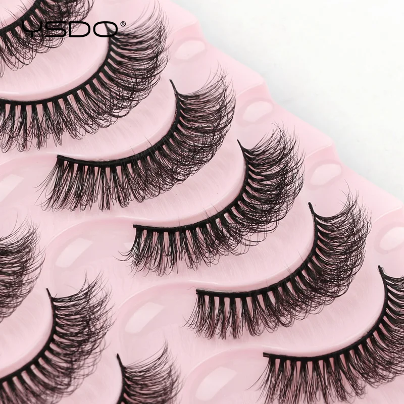 Wholesale Lashes 2/10/20/50/100 Boxes Fluffy Thick 3d Mink False Eyelashes Makeup Eyelash Extension Natural Volume Lashes Cilios