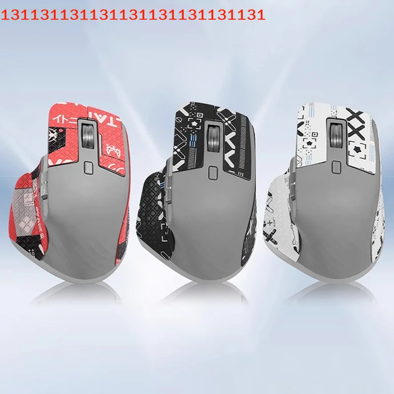 Anti-Skid Mouse Sticker, Fits Logitech MX master 3s; Sweat Resistant Grip Tape