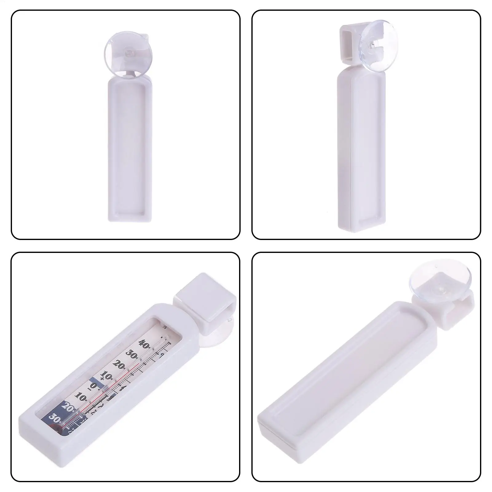 -30℃-40℃ Refrigerator Freezer Thermometer Monitor Freezer Thermograph With Suction Cup Freezer Monitoring Thermometer