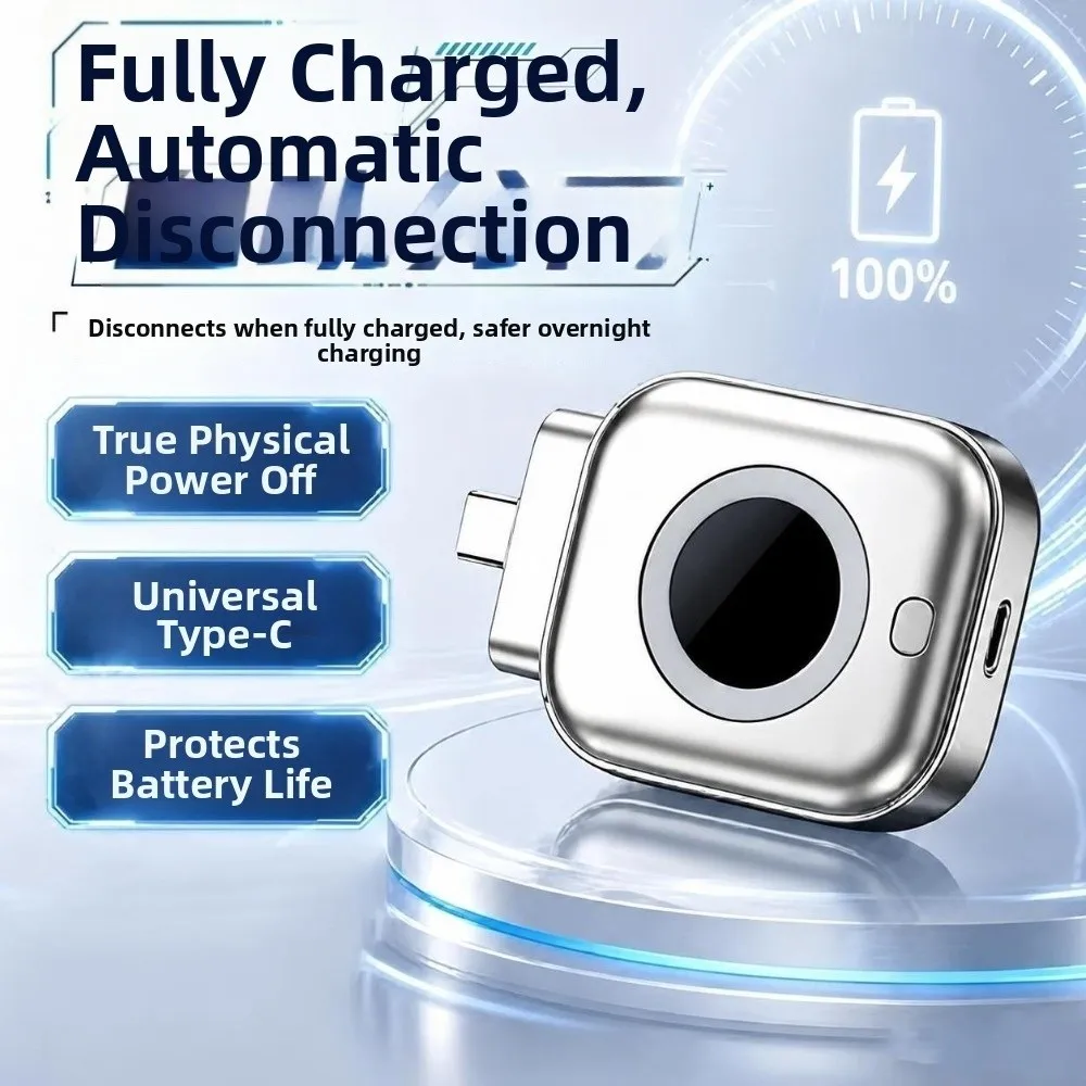 140W Auto Disconnect Charger Adapter Type-C Overcharge Protection Phone Charge Separator Battery Health Universal