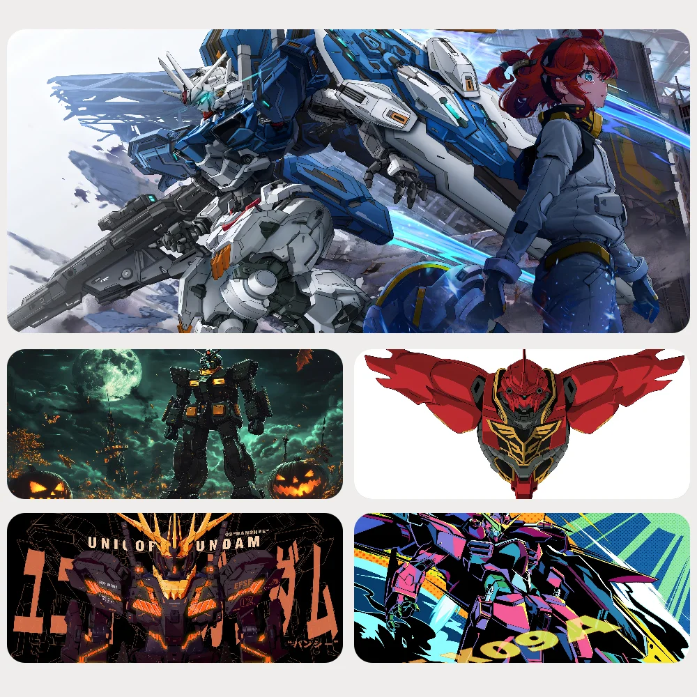 

Anime G-GUNDAMs Mousepad Mouse Mat Desk Mat With Pad Gaming Accessories Prime Gaming XXL Keyboard Pad Padding Mat