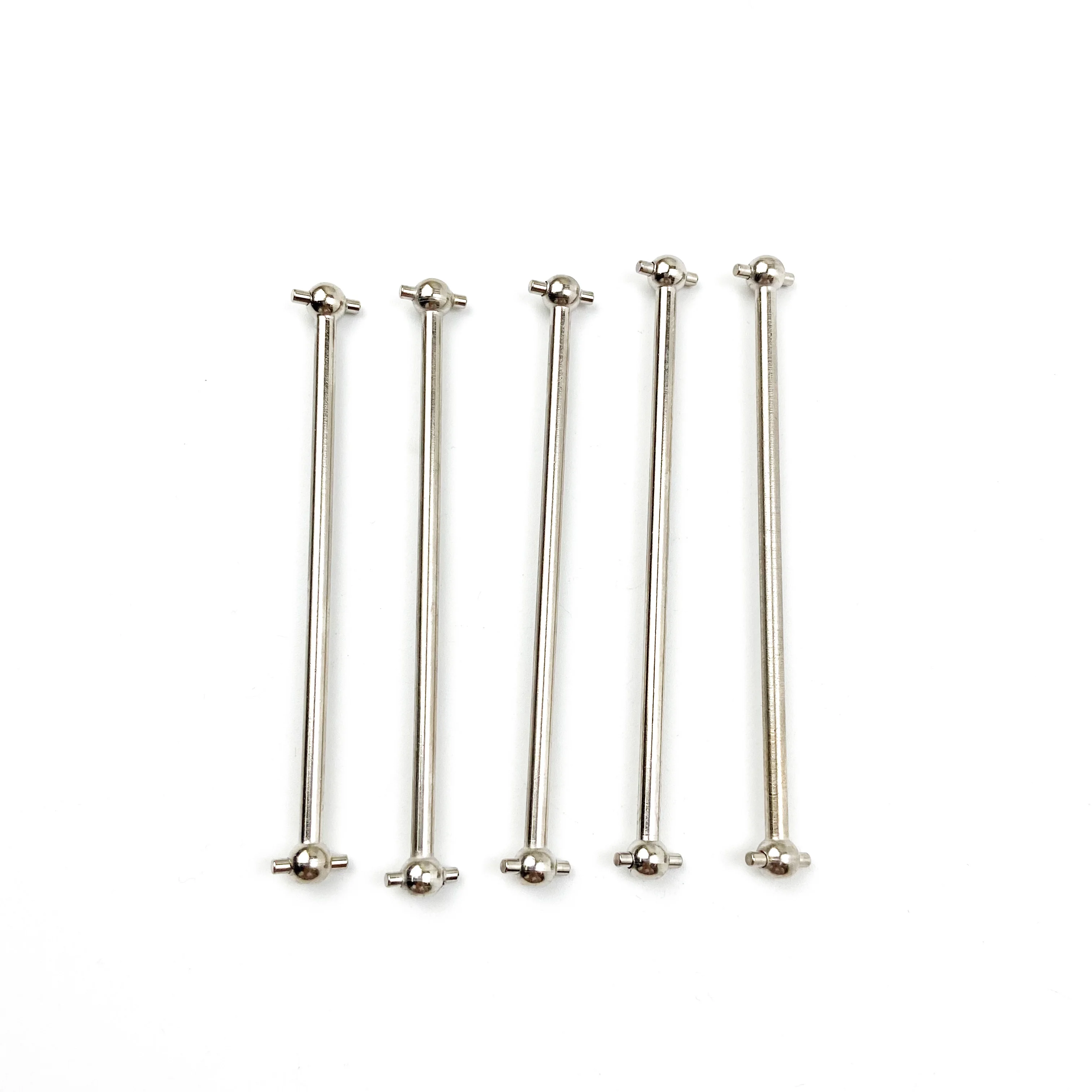 2-teiliges Universal-Stahl-Antriebswellen-Set für 1/10 RC-Car, verschiedene Größen, optional (61–100 mm), hochfeste Dogbone-Achse für HSP und andere – Detail 4