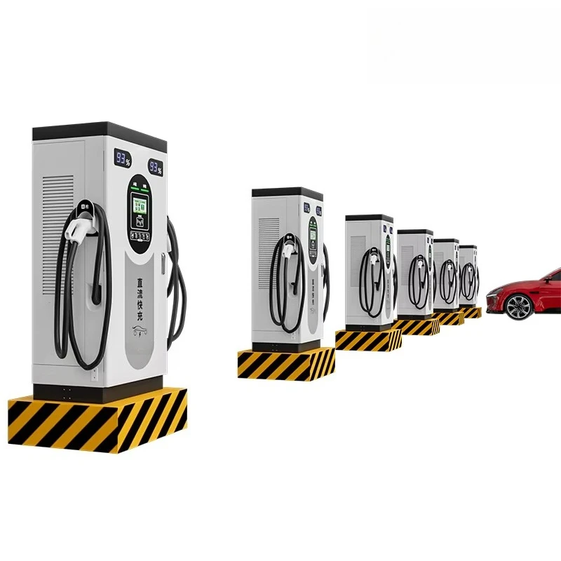 Advanced Dual-Gun Electric Vehicle Charging Pile With Internal Wiring for Shopping Centers
