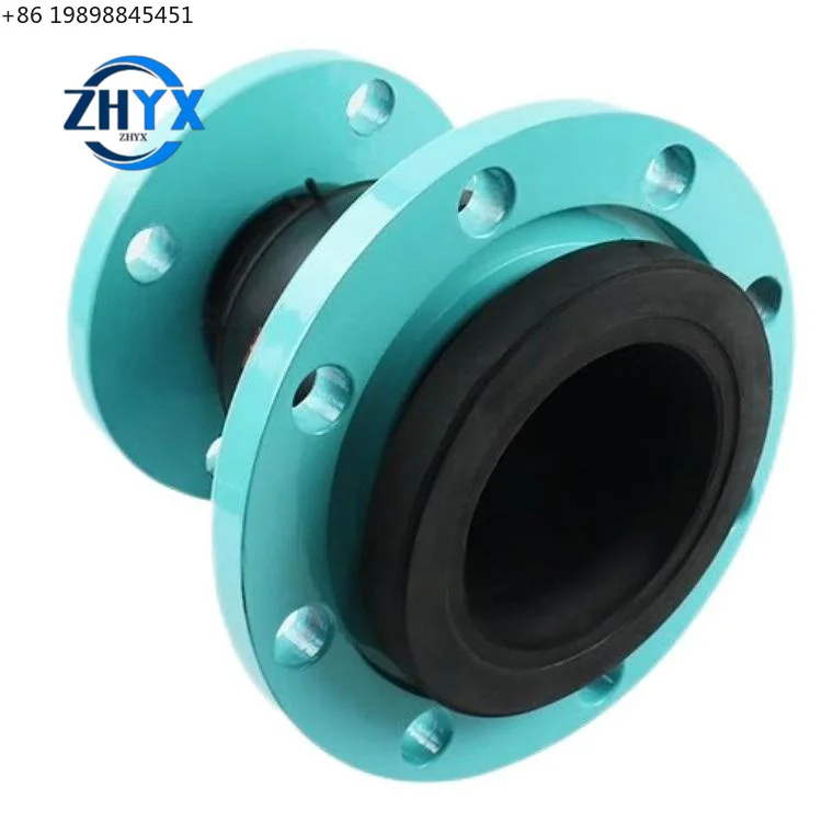 Flexible Rubber Expansion Joint Flanged Arch Reduced Concentric Compensator For Pump Pipeline Vibration Absorption AndConnection