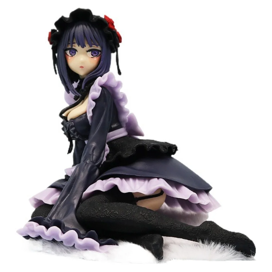 My Dress-Up Darling Anime Figure Black Maid Outfit Kitagawa Marin Action Figure Shizuku Kuroe Figurine Collection Model Toy Gift