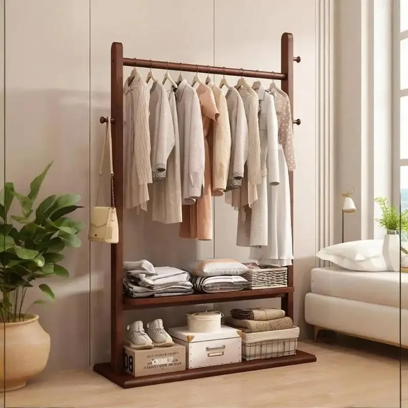 

Indoor Storage Hanging Clothes Rack Large Bedroom Hotel Organizer Coat Hanger Nordic Apartments Perchero Ropa Furniture Home