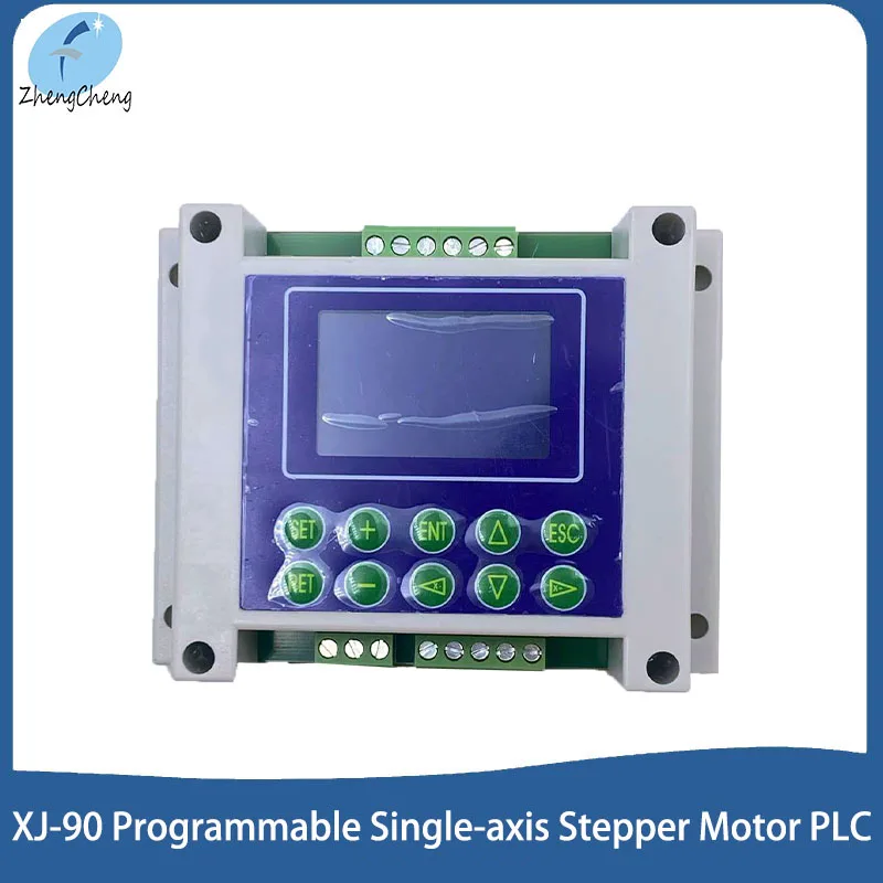 

XJ-90 Programmable Single-axis Stepper Motor / Servo Motor Controller / Replaces PLC Industrial English versionController