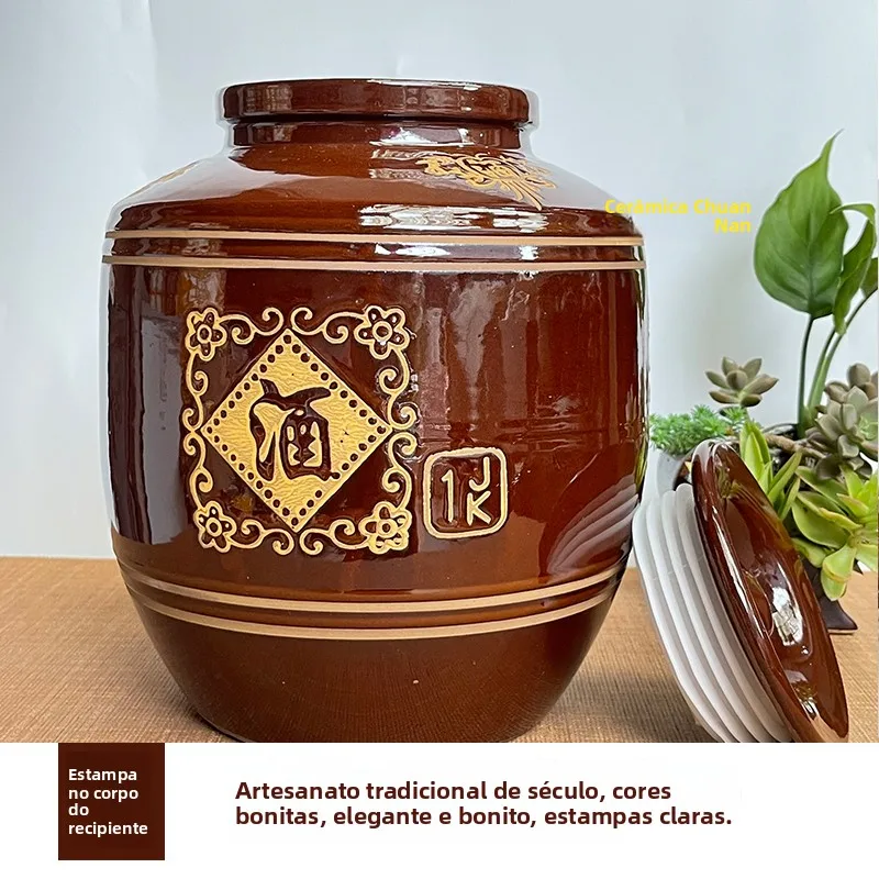 traditional-ceramic-home-use-wine-barrel-with-sealed-lid-old-style-cellar-storage-large-wine-jar-for-brewing-and-storing-wine
