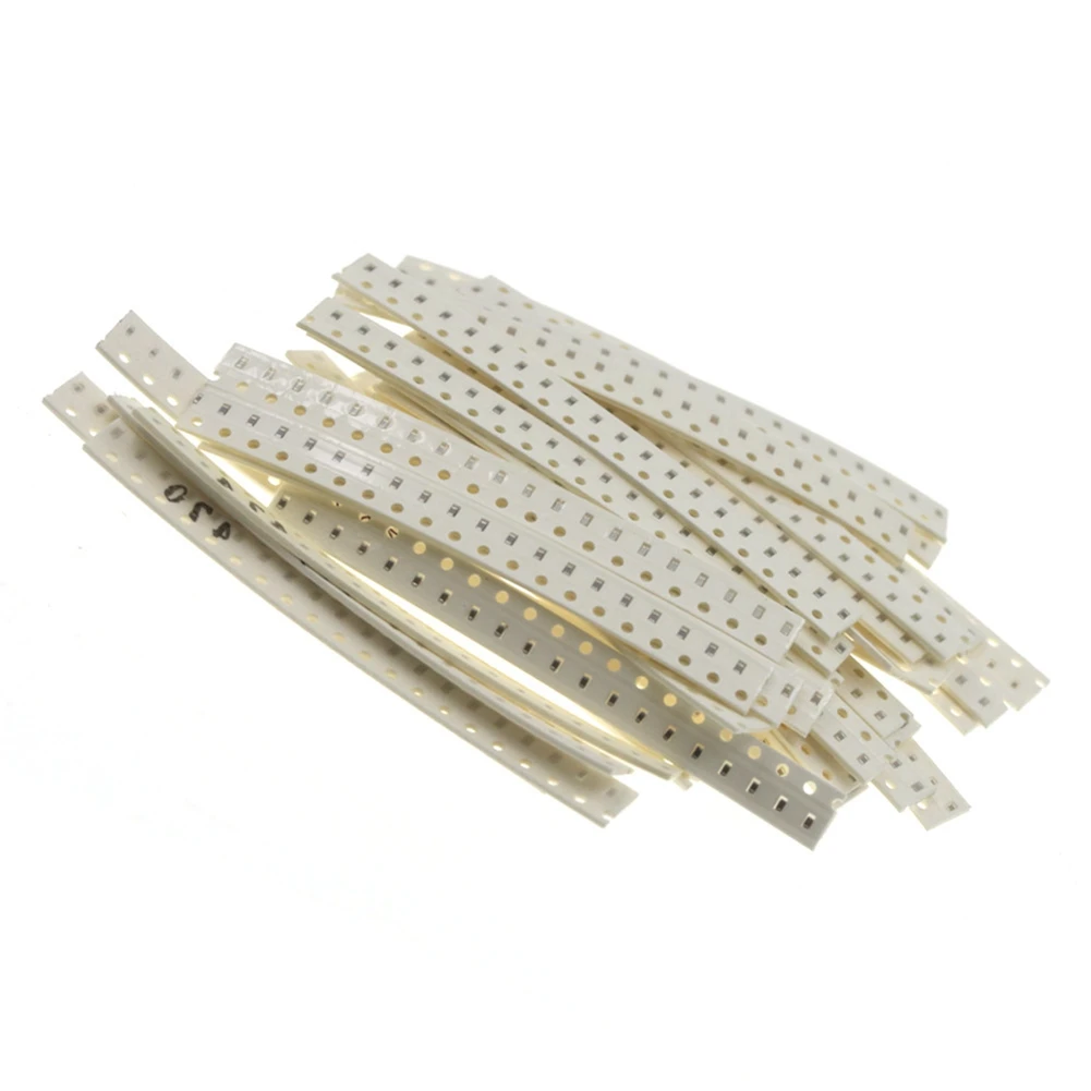 720PCS/LOT SMD Chip Capacitor Assorted Kit 1206 32 Valuesx20Pcs 10PF-22UF Samples Kit Electronic DIY