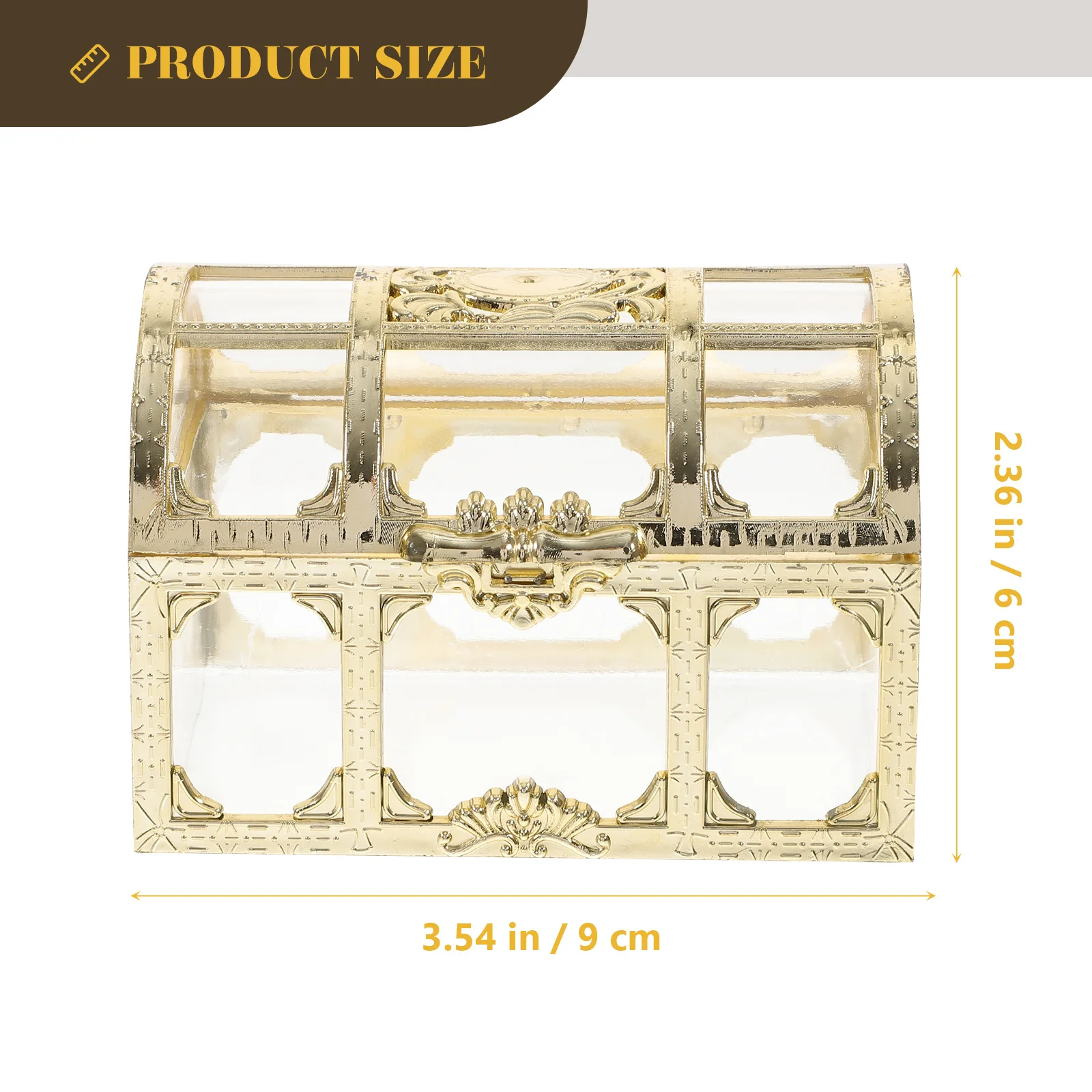 Coffre au trésor de Pirate en plastique, 4 pièces, mallette de rangement pour pièces de monnaie, organisateur de souvenirs pour enfants, cadeau d'aventure, boîte de Pirate pour enfants