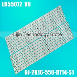 LED BackLight Strip For 55PUS6501 55PFF5701/T3 55PUS6432 TPT550U2 EQLSHA.G GJ-2K16-550-D714-V4-L TPT550J1