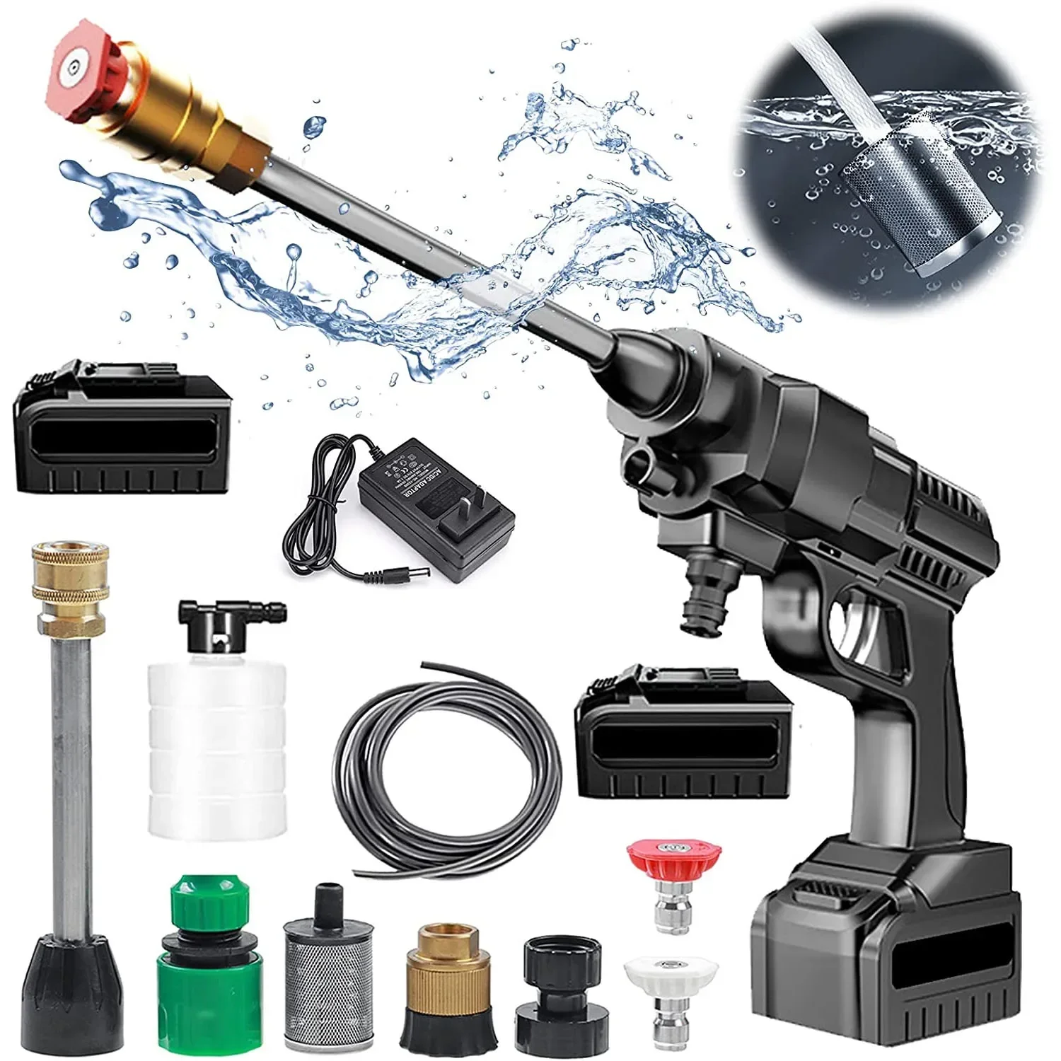 Hot Sale Good Prices Bulk Mini Size Wholesale House Car Wash Gun Washing Machines Car Washer