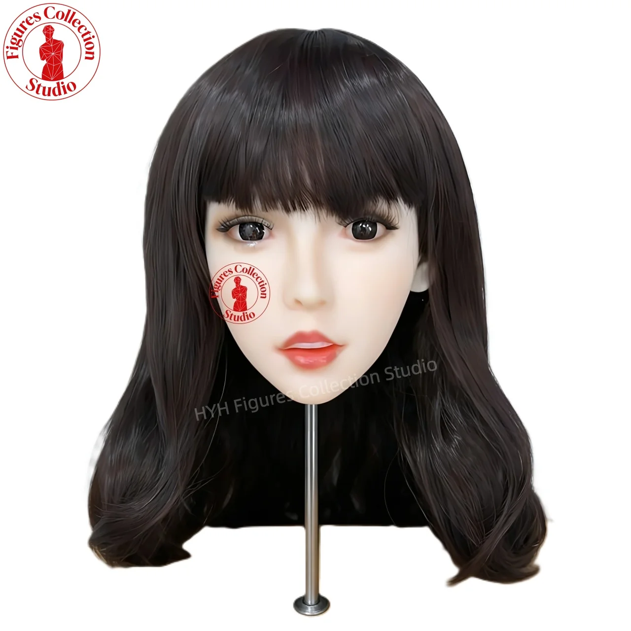 

Манекен головы Studio Makeup Head HYH-THB-KX-0040 в натуральную величину, интерфейс M16, для причесок, украшений, фотографии