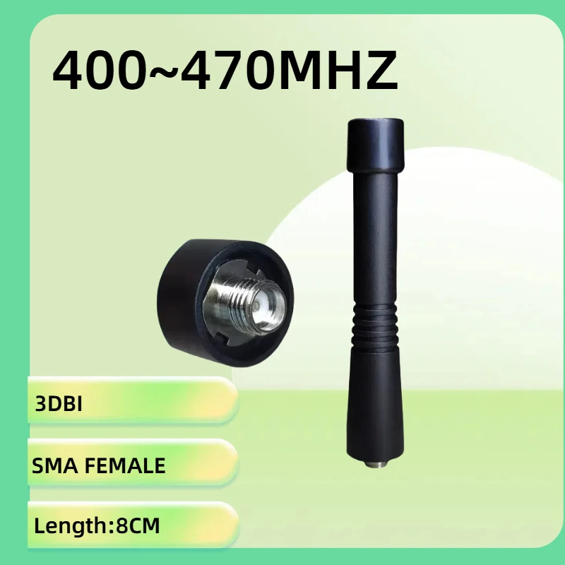 

EOTH wholesale 10pcs sma female uhf walkie talkie antenna IOT for baofeng 400~470mhz antenne