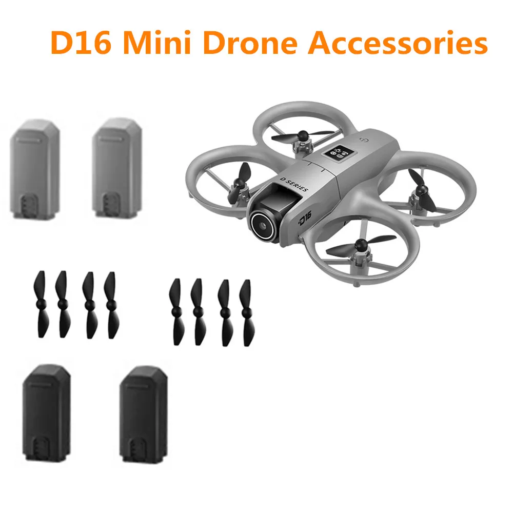 

Оригинальные аксессуары 3,7 В, 580 мАч, аккумулятор/лопасть пропеллера/использование для деталей мини-дрона D16