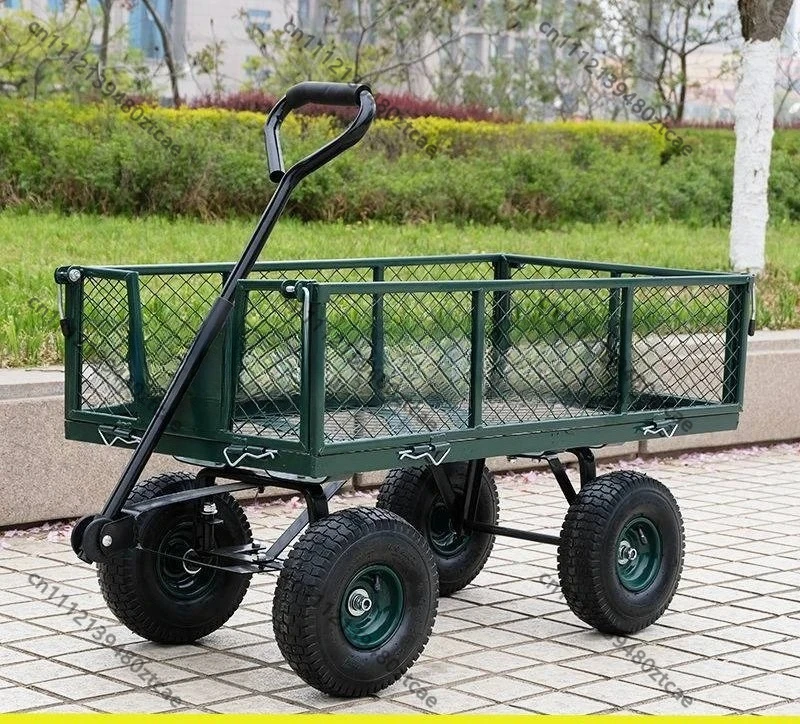 مقطورة نقل مسطحة متينة ذات 4 ع - مراجعة Heavy Equipment Hauling وسعره