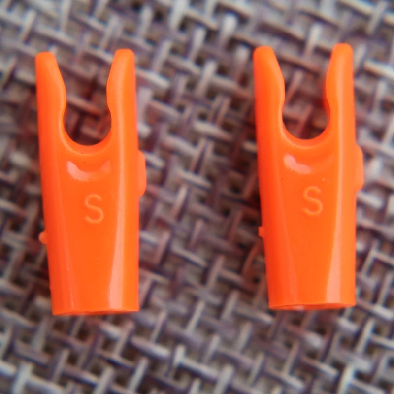 50 stücke Pfeil Pin 1 Pin 2 Nocken Größe L Und Größe S Für ID 4,2mm ID 6,2mm Carbon Pfeil Welle bogenschießen Zubehör DIY Pfeil – Detail 11