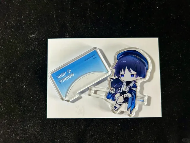 Scaramouche Anime akrylowy stojak figurka akcja figurka peryferyjna modele dla dzieci ozdoby do zabawek yuan shen akcesoria