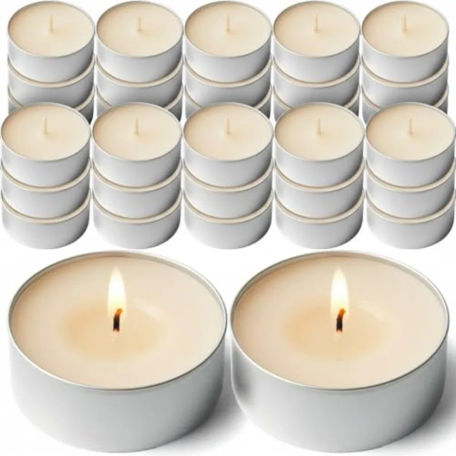 

30 ароматических свечей- tealight с приятным ароматом для ароматерапии, декора дома, долговечные, 3 упаковки по 10 штук