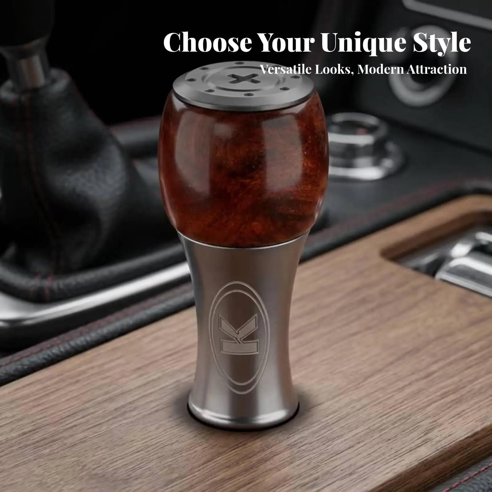 Wood Reel Knob Handle Accessory Lightweight Tapered Base for Reel Power Handle Fishing Rod Assembly