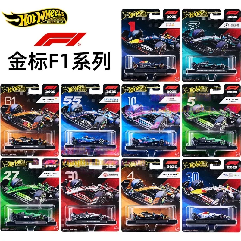 

Металлическая модель гоночного автомобиля Hot Wheels Gold Label F1 ‌ Коллекционная игрушка-машинка Red Bull Racing, Mercedes-AMG, Petronas, McLaren для мальчиков, подарок