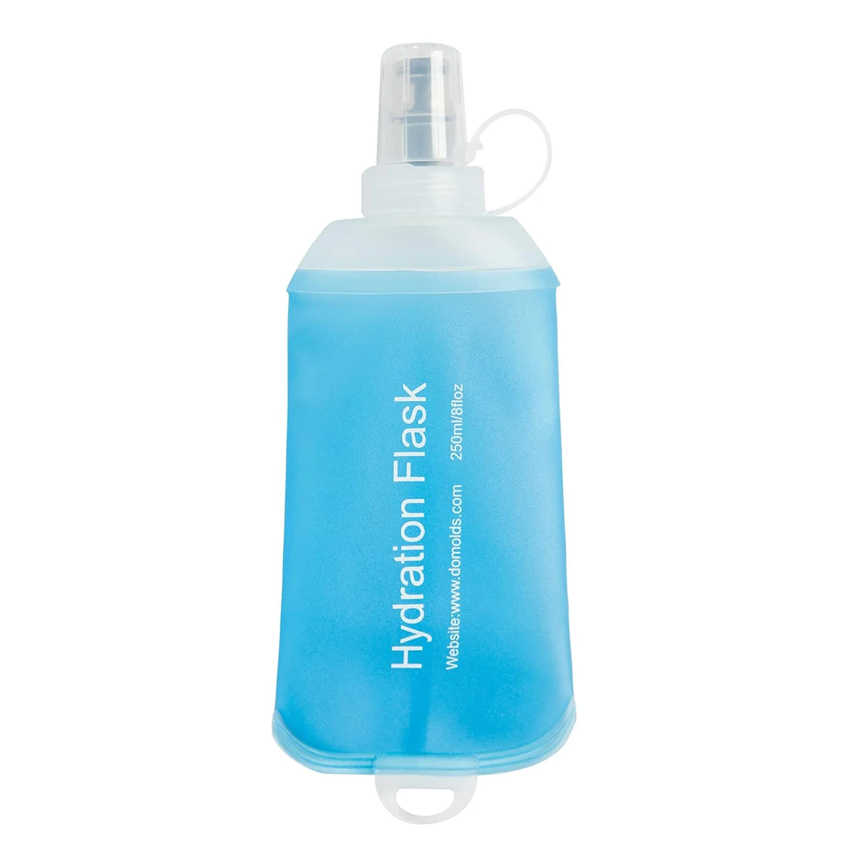 Outdoor drinking water bag running water bottle TPU material soft folding portable water bag