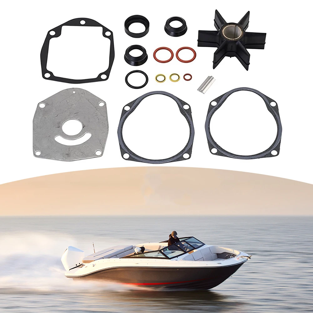

EASY INSTALLATION WATER PUMP REPAIR KIT Robust Impeller All Essential Parts As Shown In The Figure Engine Maintenance