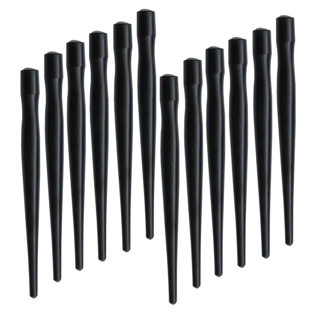 

15Pcs Black Plastic Calligraphy Pen Holder Professional Dip Pen Nib Holder Easy Grip Smooth Surface Light Portable Drawing