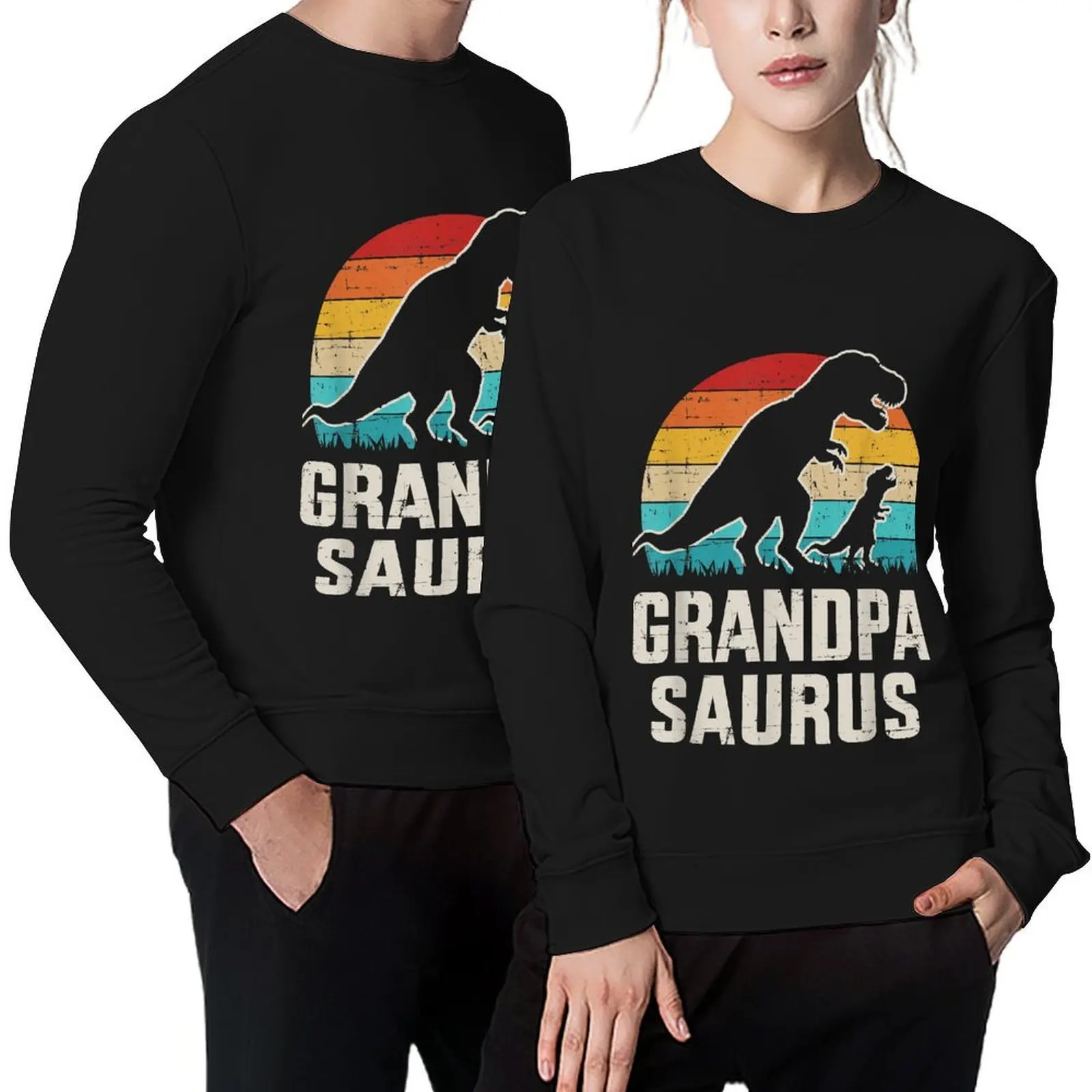 

Mens Grandpasaurus vintage dinosaur for grandpa from grandkid Pullover tracksuit men tracksuits sweatshirts