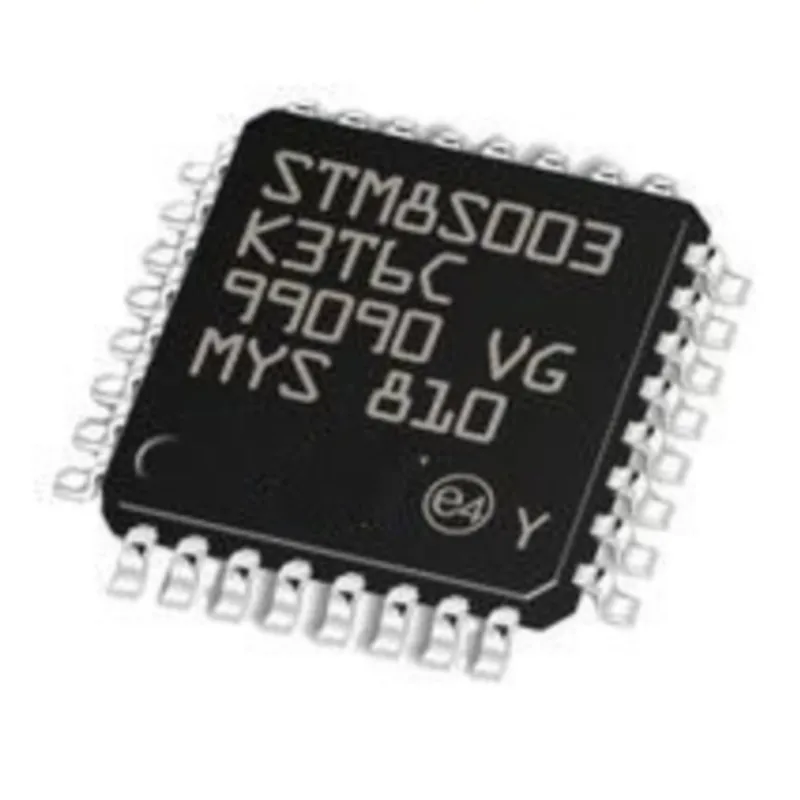 1-10 pcs stm8s003k3t6c lqfp32 microcontrolador de 8 bits único chip ic stm8s003 mcu 16 mhz/8 kb memória flash ic LQFP-32