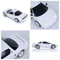 2.4G LDRC LDA02 1:18 Remote Control Drift Car RTR Model 4x2 RWD RC Car Racing Car Flip Light Battery Motor USB Charge RC Toys