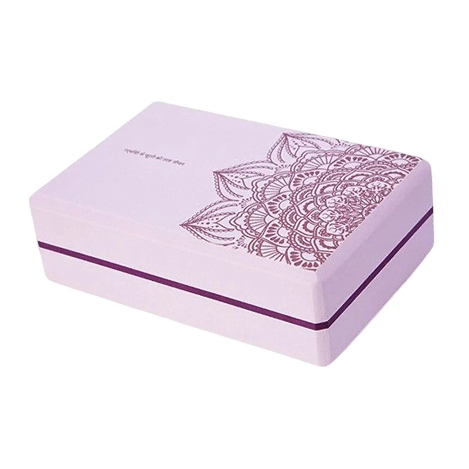 Yoga Block EVA Foam Non Slip Accessory for Home Gym Exercise Pilates Fitness Stretch Routine