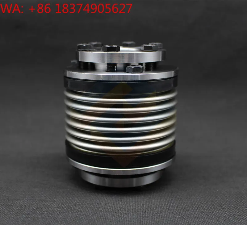 Stainless steel BK3 bellows coupling 150NM. Outer diameter 82 Total length 88 Inner diameter 15 to 38mm