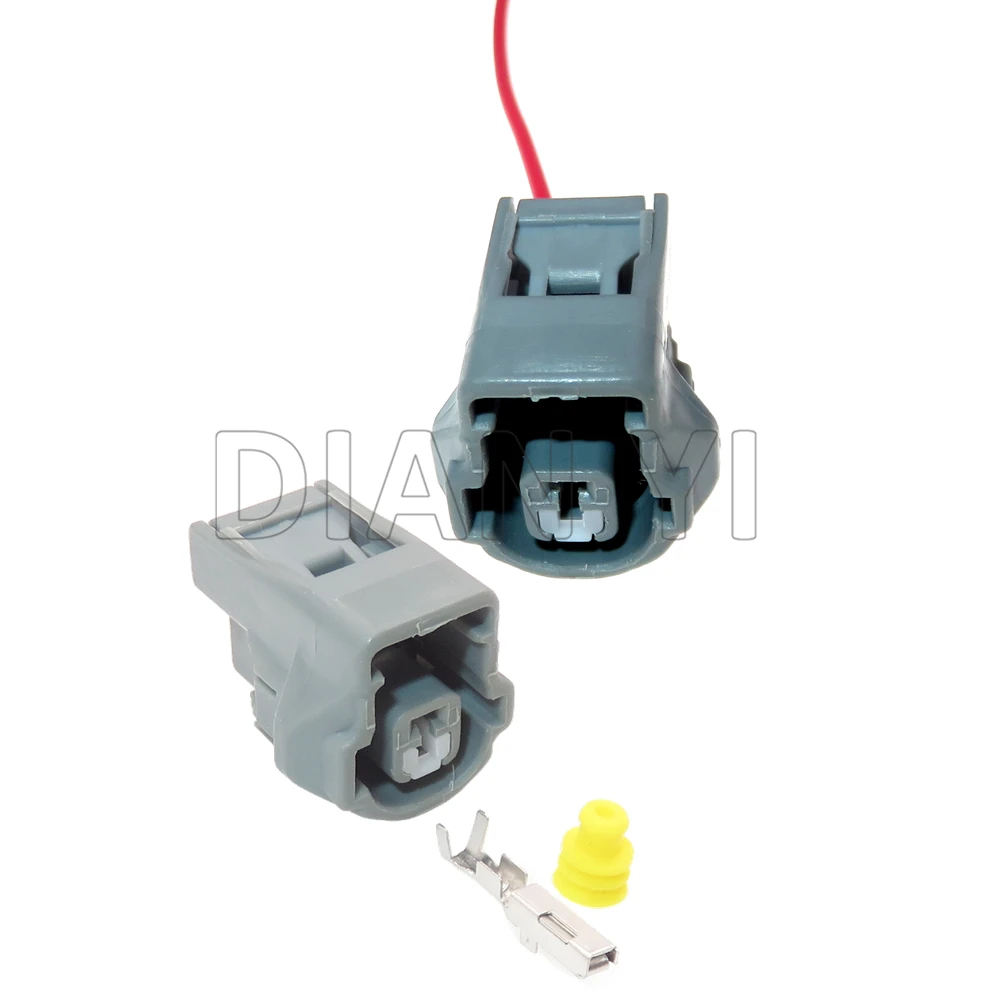 1 Set 1 Way Starter Car Knock Sensor Wiring Terminal Connector For Toyota 7283-1015-10 90980-11166 Auto Waterproof Socket