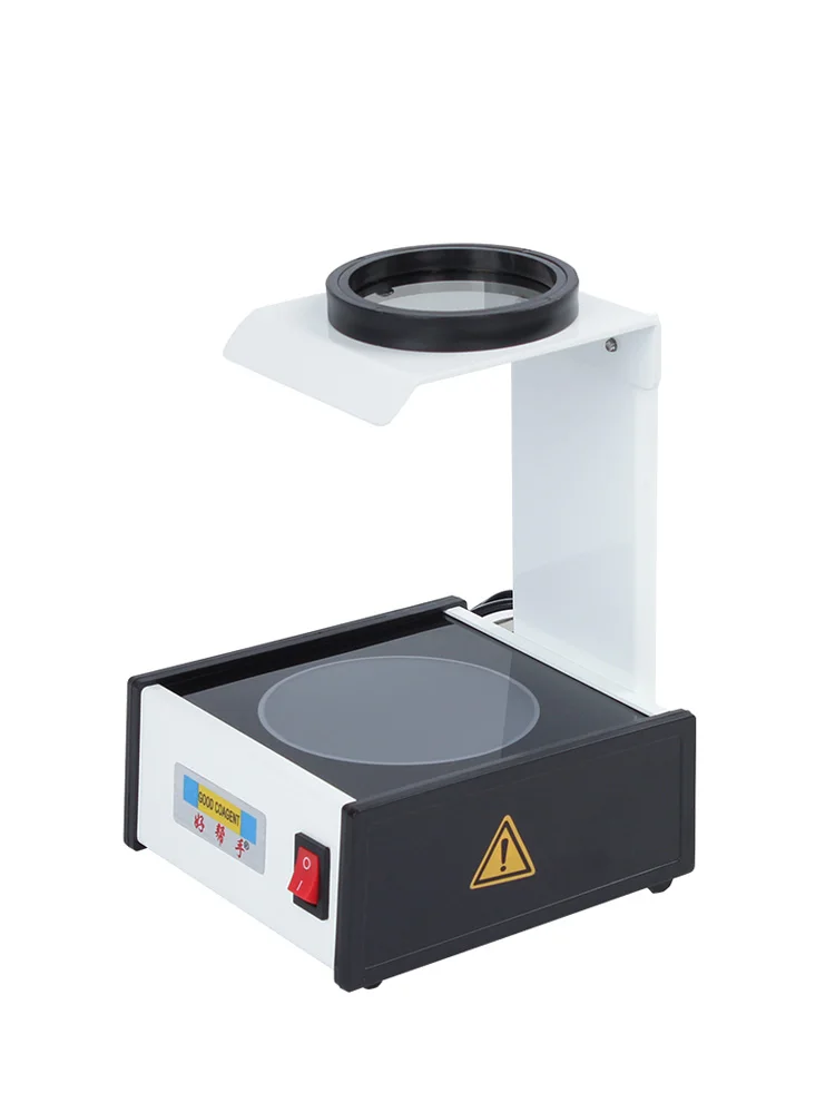 

Lens stress meter, polarizing stress meter, crystal lens detector, crystal sheet