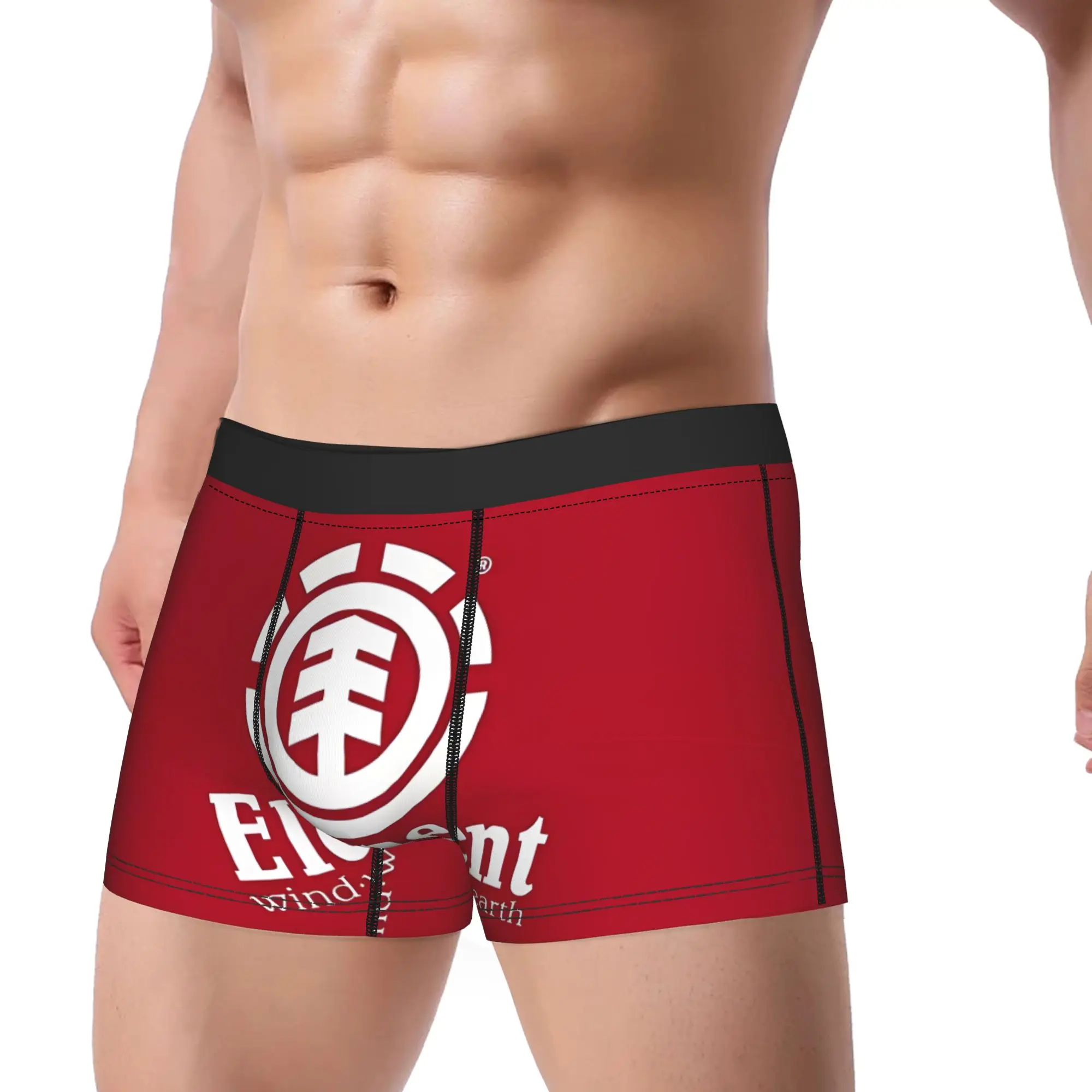 Pole Element Street Merch 1 Underpants Homme Panties Men's Underwear Element Ventilate Shorts Boxer Briefs