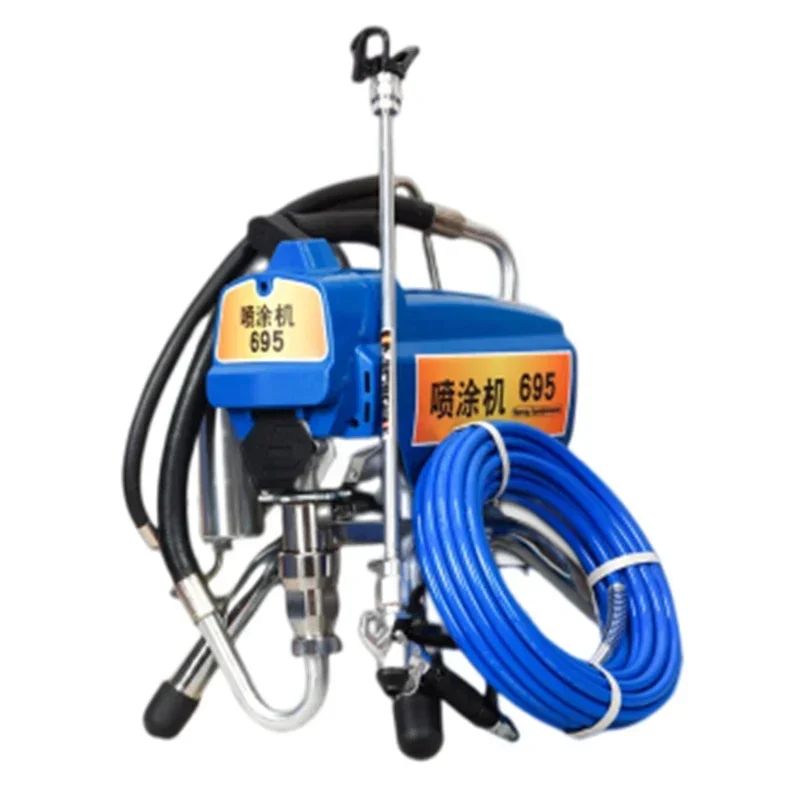 4500/4800W Ceramic enlarged pump body high pressure airless paint sprayer automatic paint latex paint machine