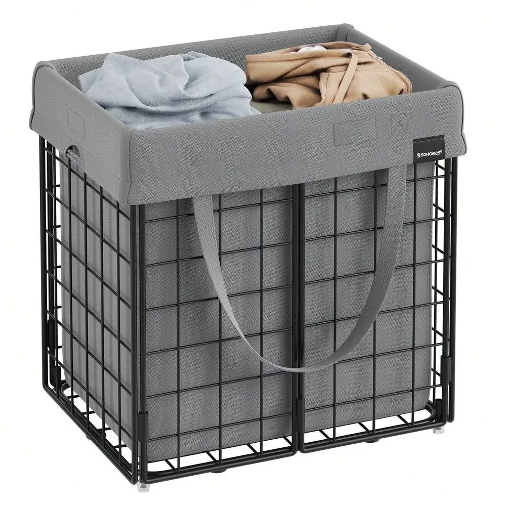 

Laundry Baskets Organization Storage Organization Laundry Hamper, 11 Gal. 50L Laundry Basket, Collapsible Clothes Hamper, Remova