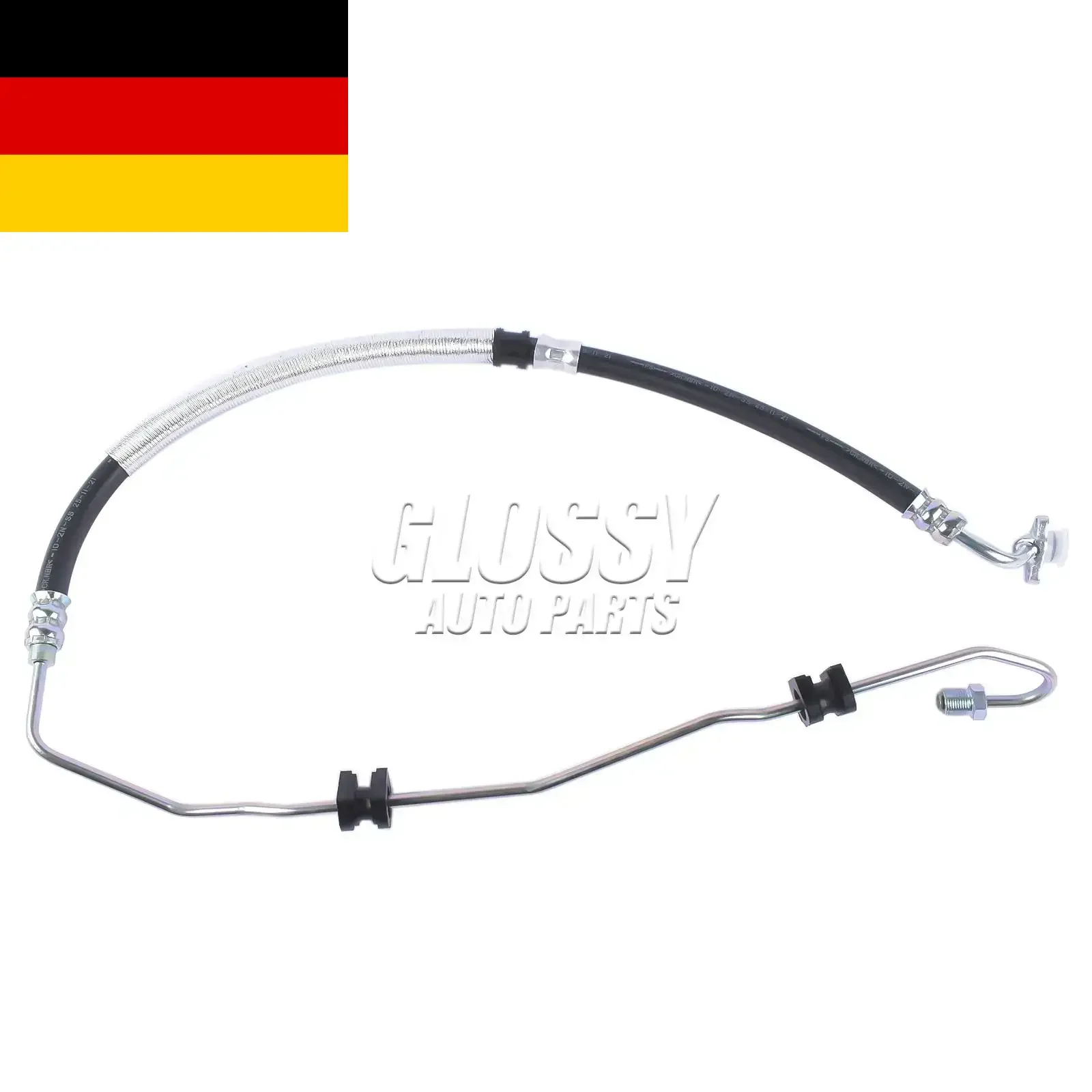 Image of AP03 Hydraulikschlauch für die Servolenkung, passend für HONDA CR-V III 2.2 I-CDTi 2006-2012, 53713-SWY-G01, 53713-SWY-G02.