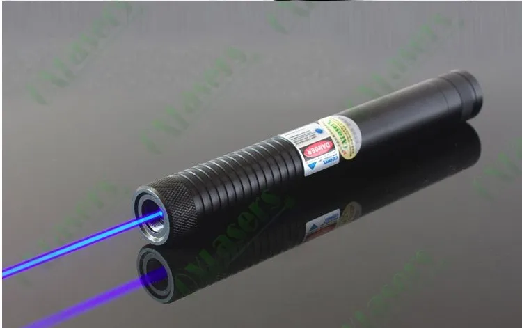 Laser Light Pointers 450nm 445nm Blue 500000m Focusable Laser Burn Match Hunting Accessories Cat Toy Lazer Torch（No battery） view 3