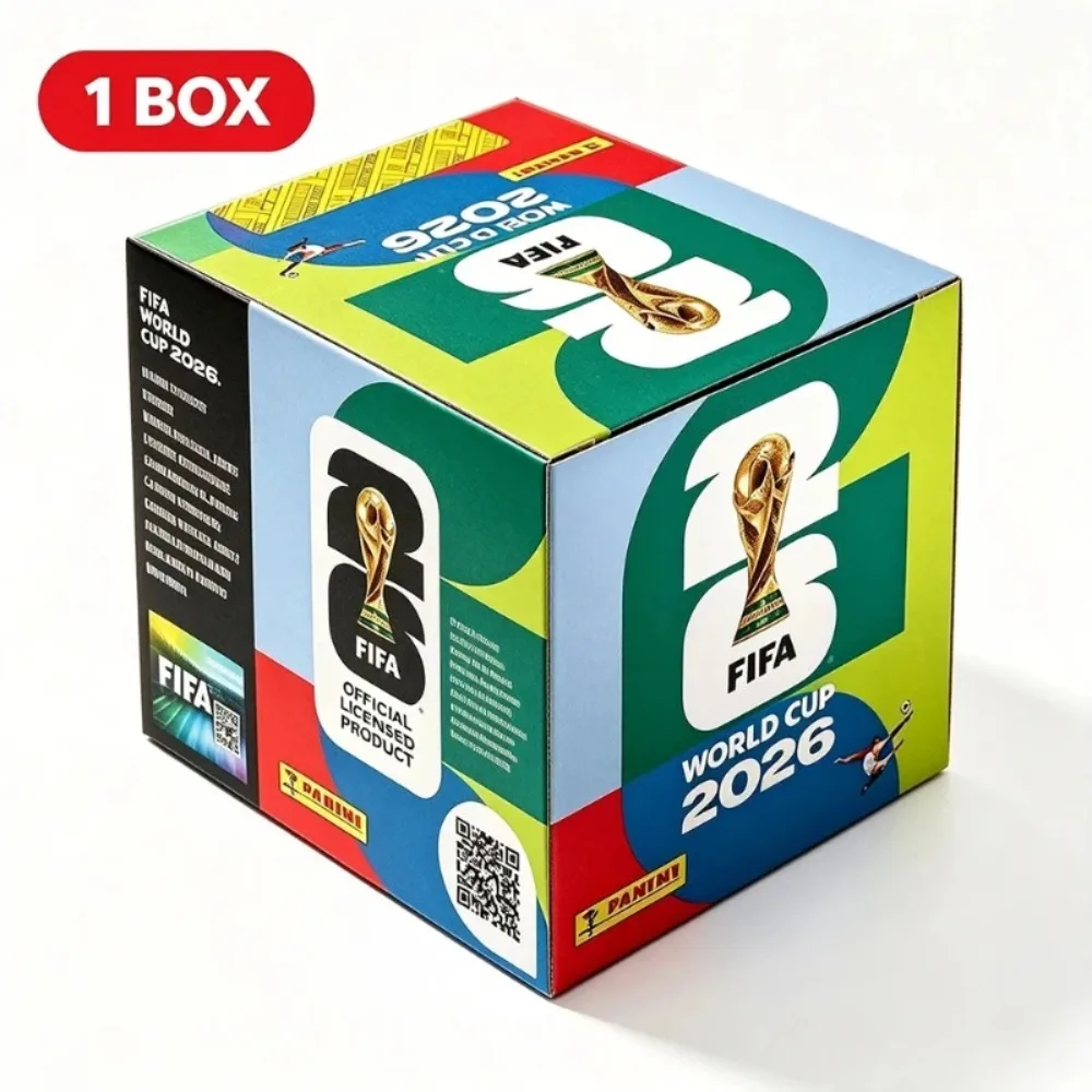 Internationale Version Panini 2026 FIFA Weltmeisterschaft Original-Aufklebersammlung Limitiertes Fußball-Souvenir Urlaubsgeschenke