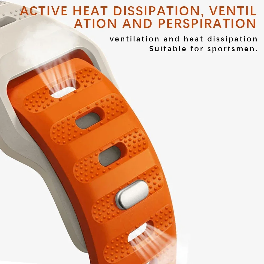 22mm 20mm Silicone Strap For Amazfit GTR 4/GTS 4 Breathable Wristband Samsung Galaxy Watch 7/6/5 Huawei Watch 4/3/GT3-2 Pro Band