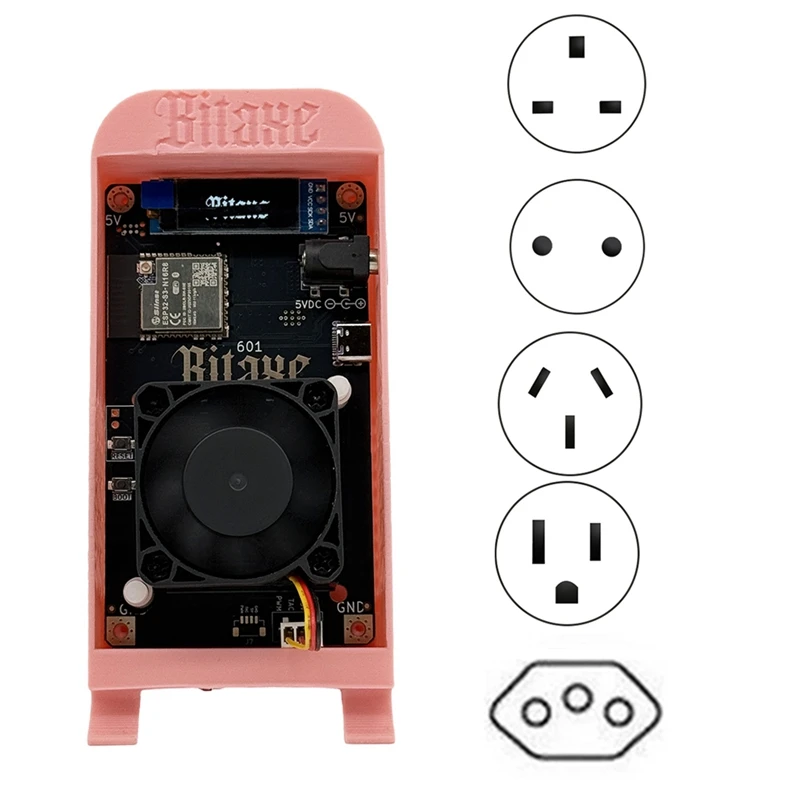 

Bitaxe Gamma 601 BTC Solo Lottery Miner 1,2TH/S 18-22 Вт BM1370 Asic Bitcoin Crypto Miner от Antminer S21 Pro UK PLUG