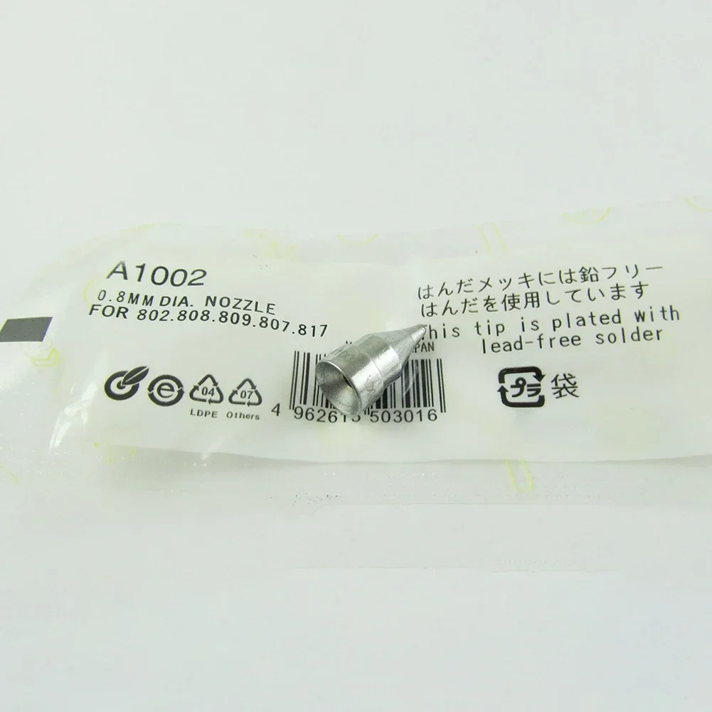 

Бессвинцовая сварочная головка, наконечники для пайки, наконечник, бессвинцовый сварочный наконечник, 1 шт., 802, 808, 809, 807, 817, прочный