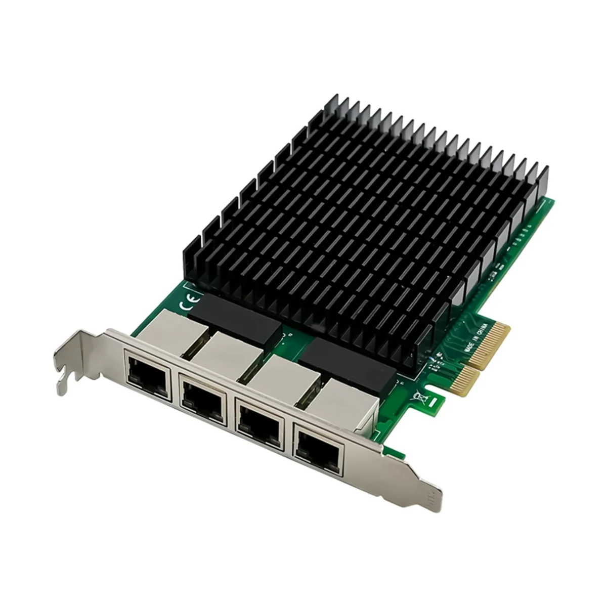 

PCI-E X4 Gigabit 4-Port Server Network Card Server NIC I210-T4 RJ45 Ethernet NIC Industrial Camera Vision Network