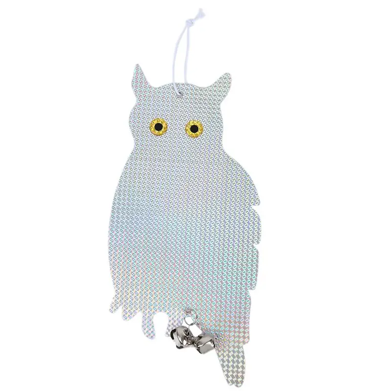 Garden Decoration Bird Repellent Owl Scarecrow Reflector