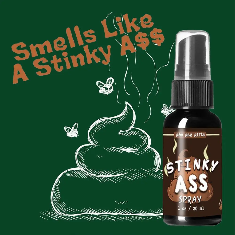 Party Supplies Prank Novelties Toy Gag Ass-Smelly Stink Bomb Liquid Fart Spray Can Stinky Gas